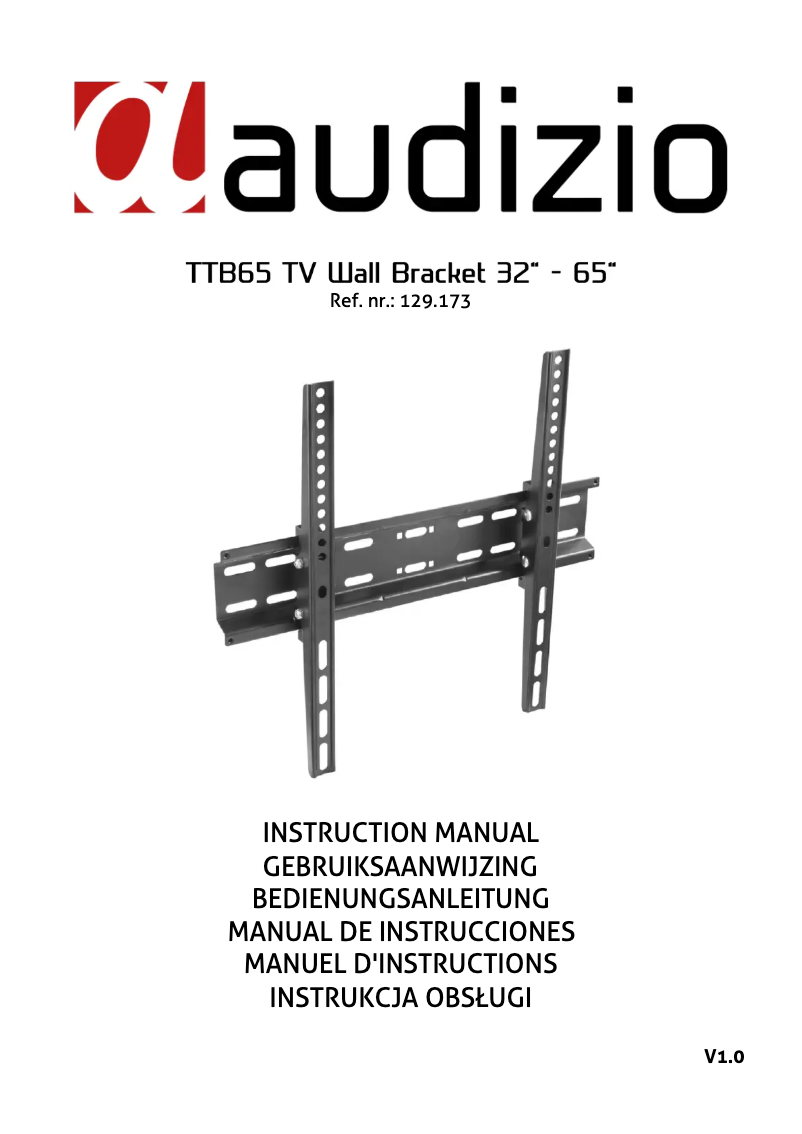 Page n°1 - Manuel utilisateur Audizio TTB65