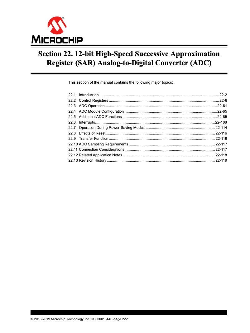 Page 1 de la notice Manuel utilisateur Microchip PIC32MZ1024EFK144