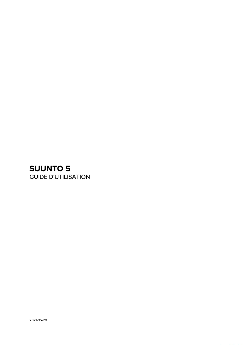 Página 1 del manual Manual de usuario Suunto 5