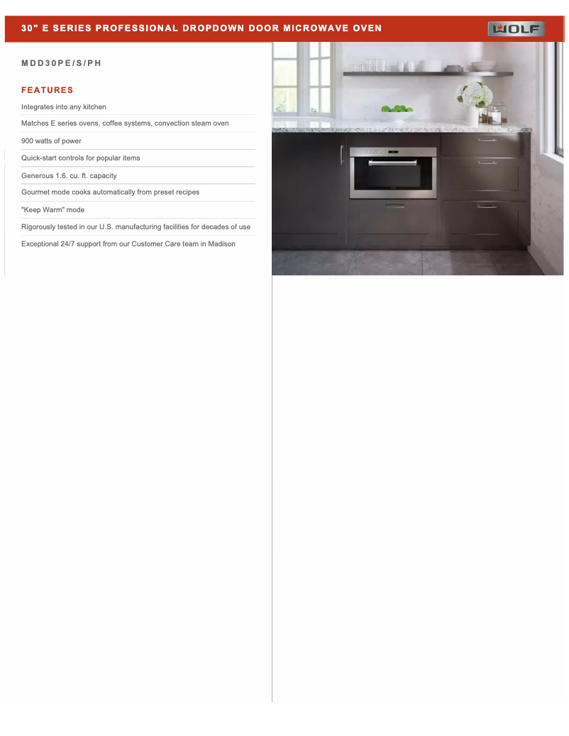 Image de la première page du manuel de l'appareil MDD30PE