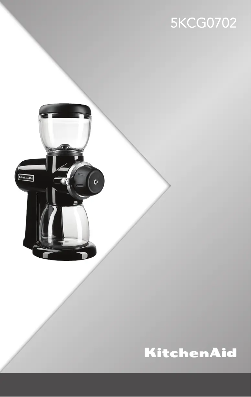 Página 1 del manual Manual de usuario KitchenAid 5KCG0702