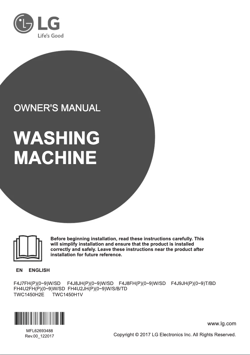 Página 1 del manual Manual de usuario LG FH4U2JHP2D
