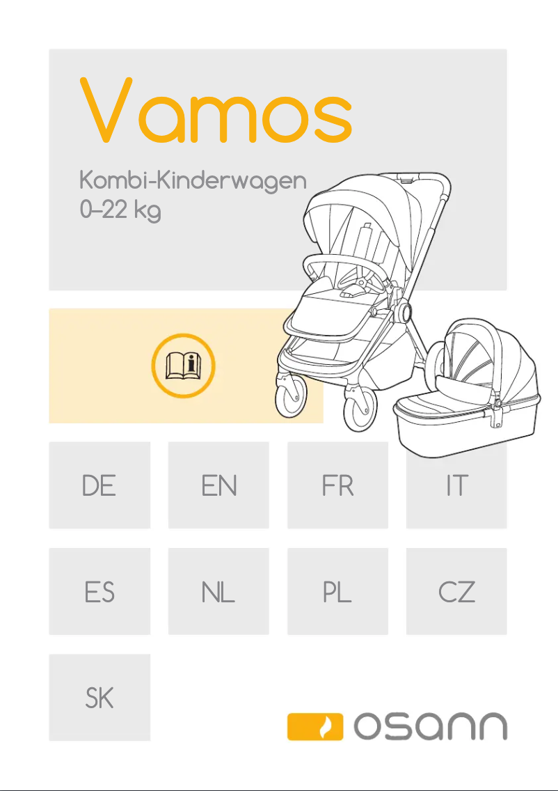Page 1 de la notice Manuel utilisateur Osann Vamos