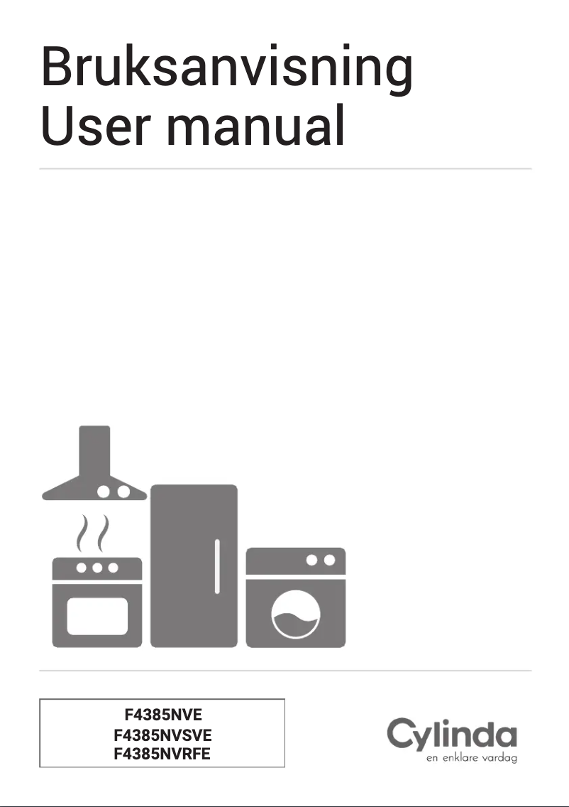 Image de la première page du manuel de l'appareil F4385NVRFE