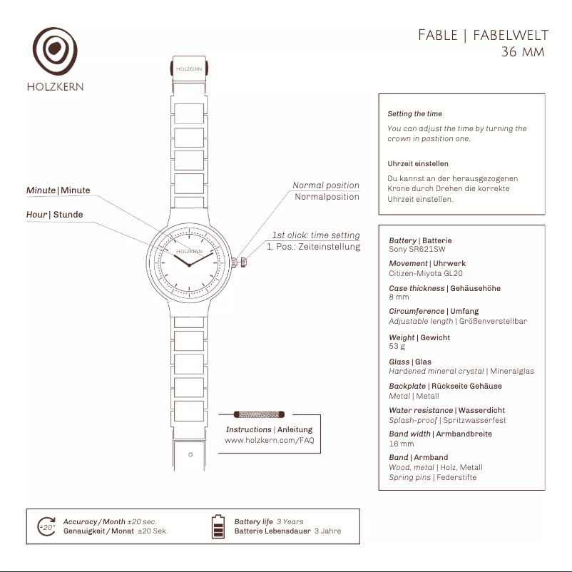 Image de la première page du manuel de l'appareil Nereide