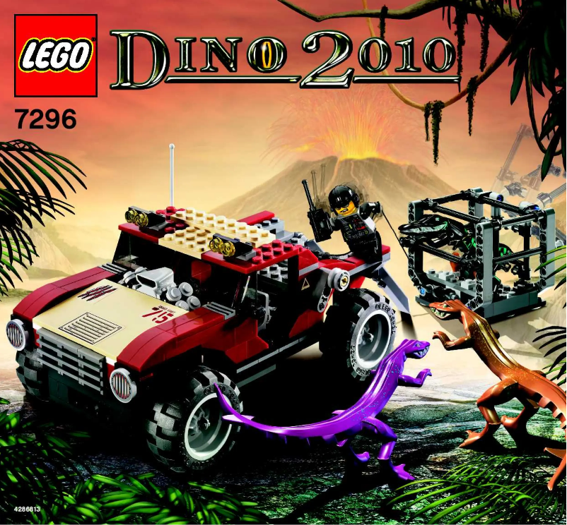 Page 1 de la notice Manuel utilisateur Lego 4WD Dino Trapper
