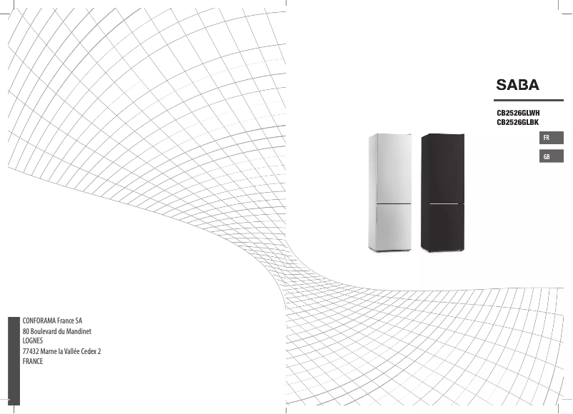 Imagen de la primera página del manual del dispositivo CB2526GLBK