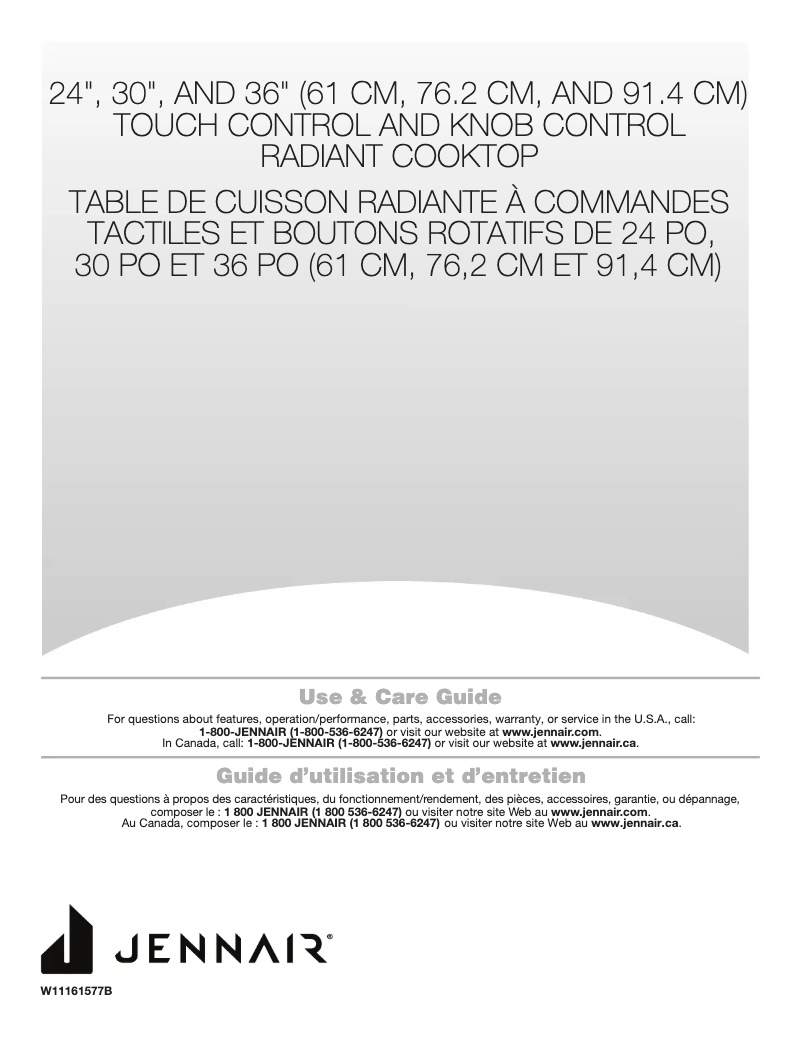 Page n°1 - Manuel utilisateur Jenn-Air JEC3536HB