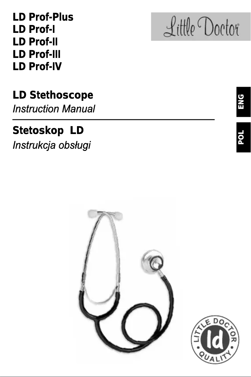 Page n°1 - Manuel utilisateur Little Doctor LD Prof-III