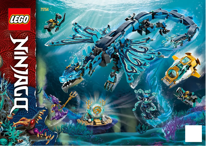 Image de la première page du manuel de l'appareil Ninjago 71754