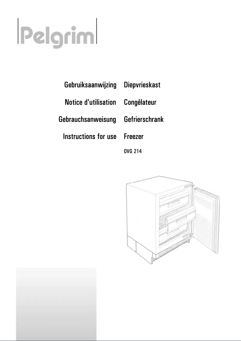 Image de la première page du manuel de l'appareil OVG214