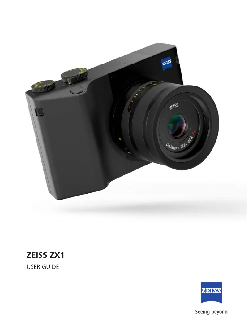 Page n°1 - Manuel utilisateur Zeiss Ikon ZX1