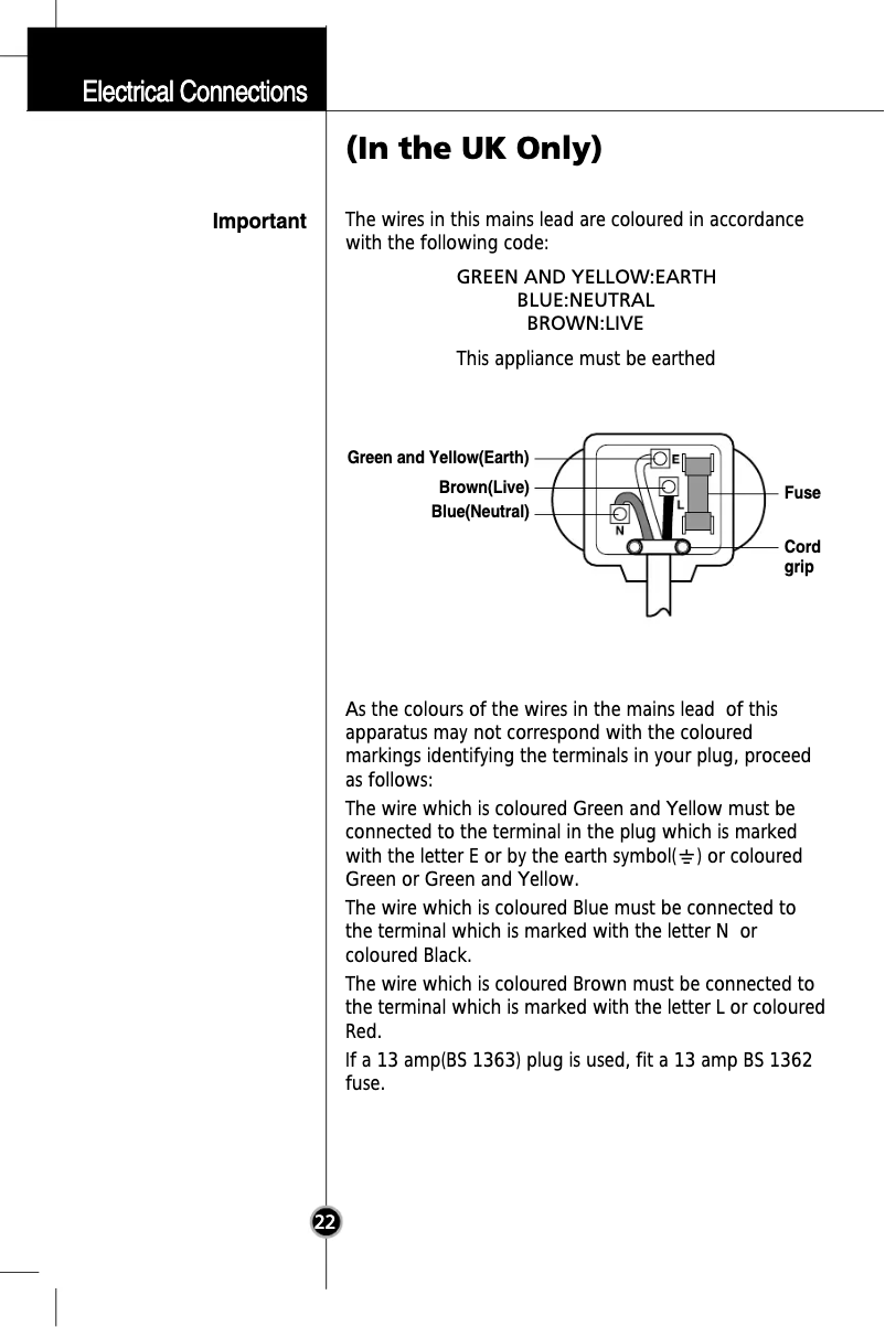 Image de la première page du manuel de l'appareil GR-409