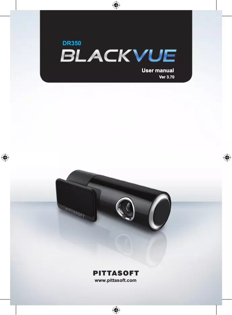 Page 1 de la notice Manuel utilisateur BlackVue DR350