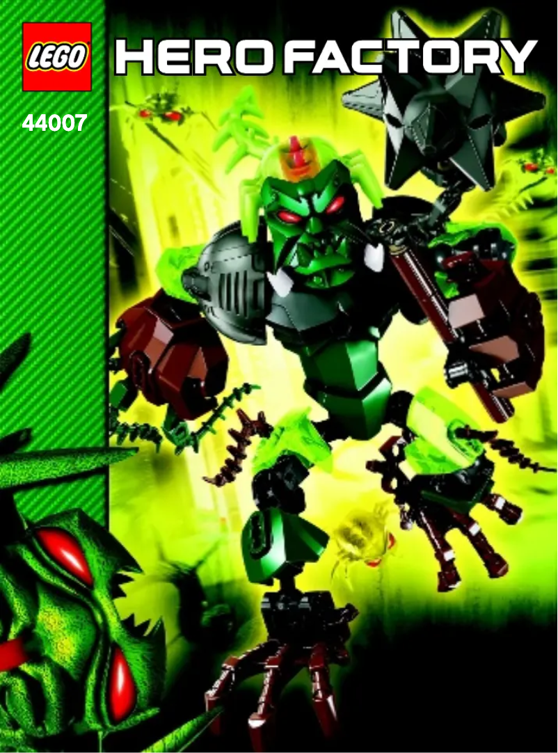 Image de la première page du manuel de l'appareil HERO Factory 44007