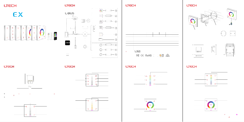 Page n°1 - Manuel utilisateur Ltech CHLSC32TX