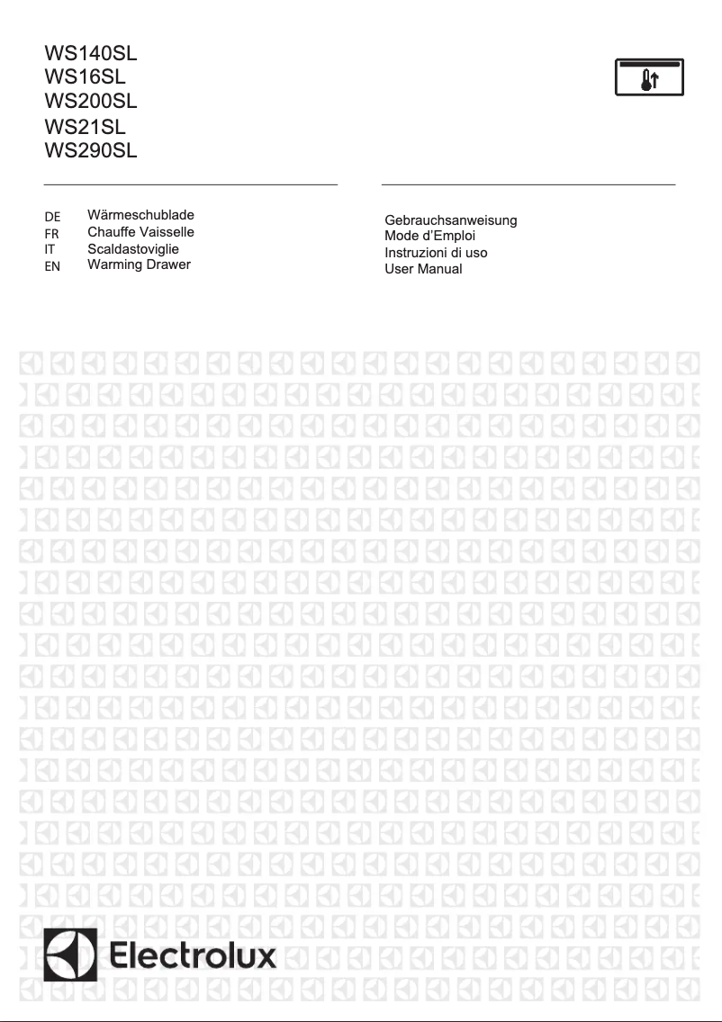 Image de la première page du manuel de l'appareil WS290SLSP