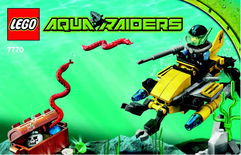 Image de la première page du manuel de l'appareil Deep Sea Treasure Hunter