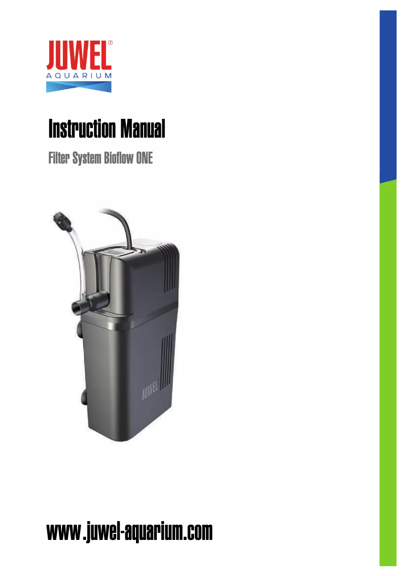 Page n°1 - Manuel utilisateur Juwel Bioflow ONE