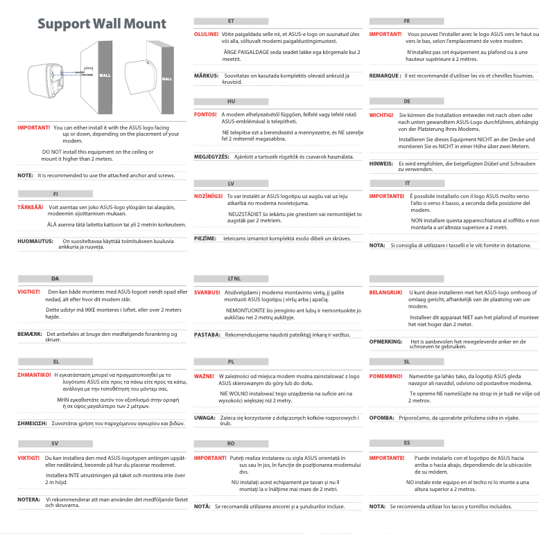 Page 1 de la notice Guide d'installation Asus ZenWiFi XD5