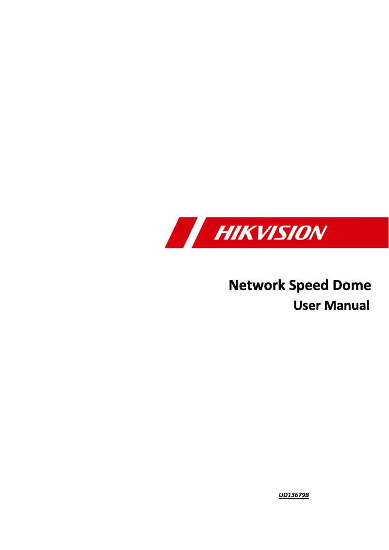 Page 1 de la notice Mode d'emploi Hikvision DS-2DF6225X-AELY