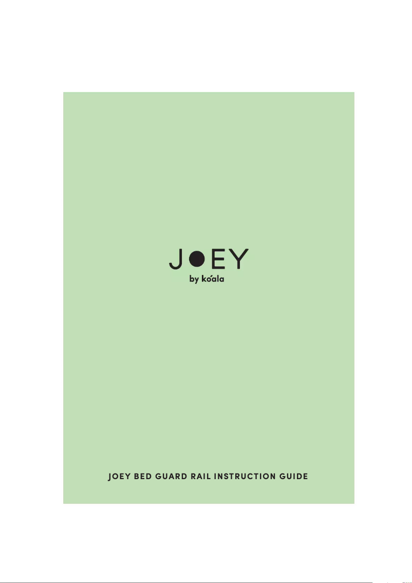 Página 1 del manual Manual de usuario Koala Joey Guard Rail