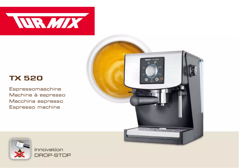 Page 1 de la notice Manuel utilisateur Turmix TX 520