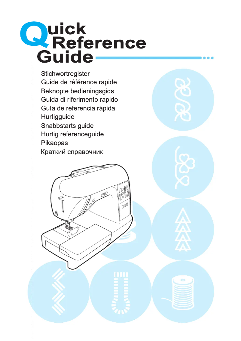 Page n°1 - Manuel utilisateur Brother NX200QE