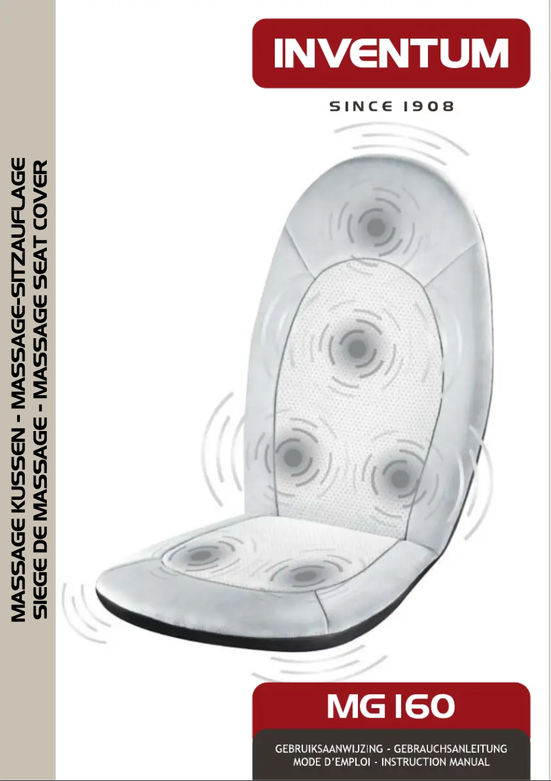 Page n°1 - Manuel utilisateur Inventum MG160