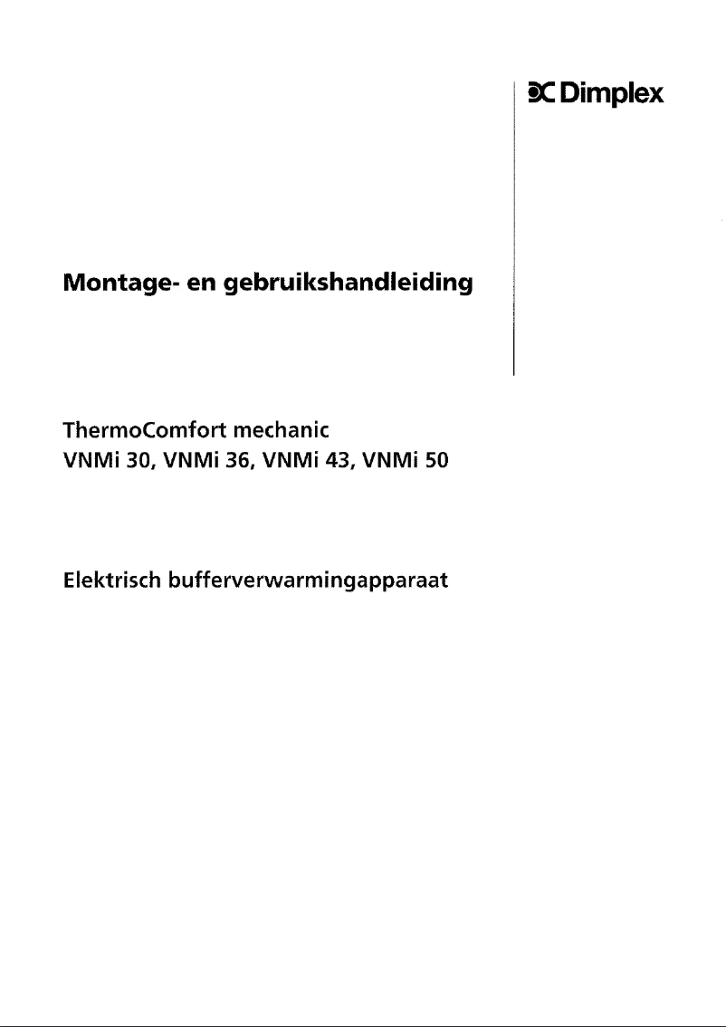 Image de la première page du manuel de l'appareil VNMi 30