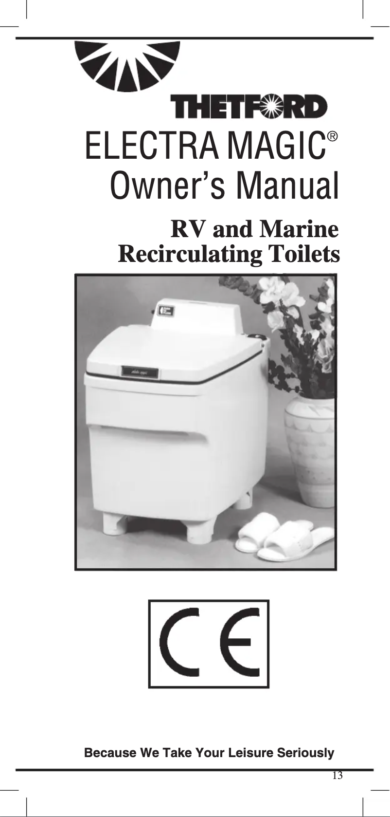 Image de la première page du manuel de l'appareil Electra Magic 12V