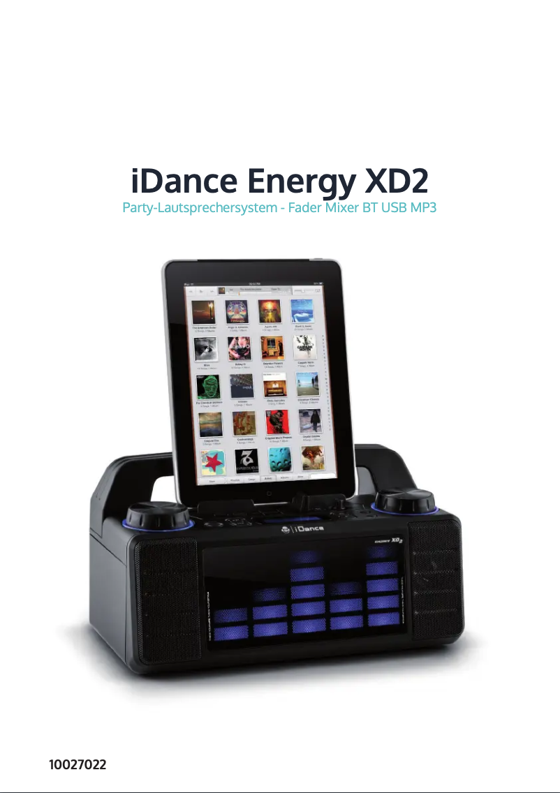 Página 1 del manual Manual de usuario iDance Energy XD2