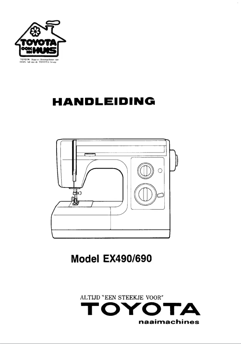 Page 1 de la notice Manuel utilisateur Toyota EX490