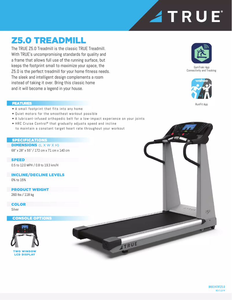 Image de la première page du manuel de l'appareil Z5.0