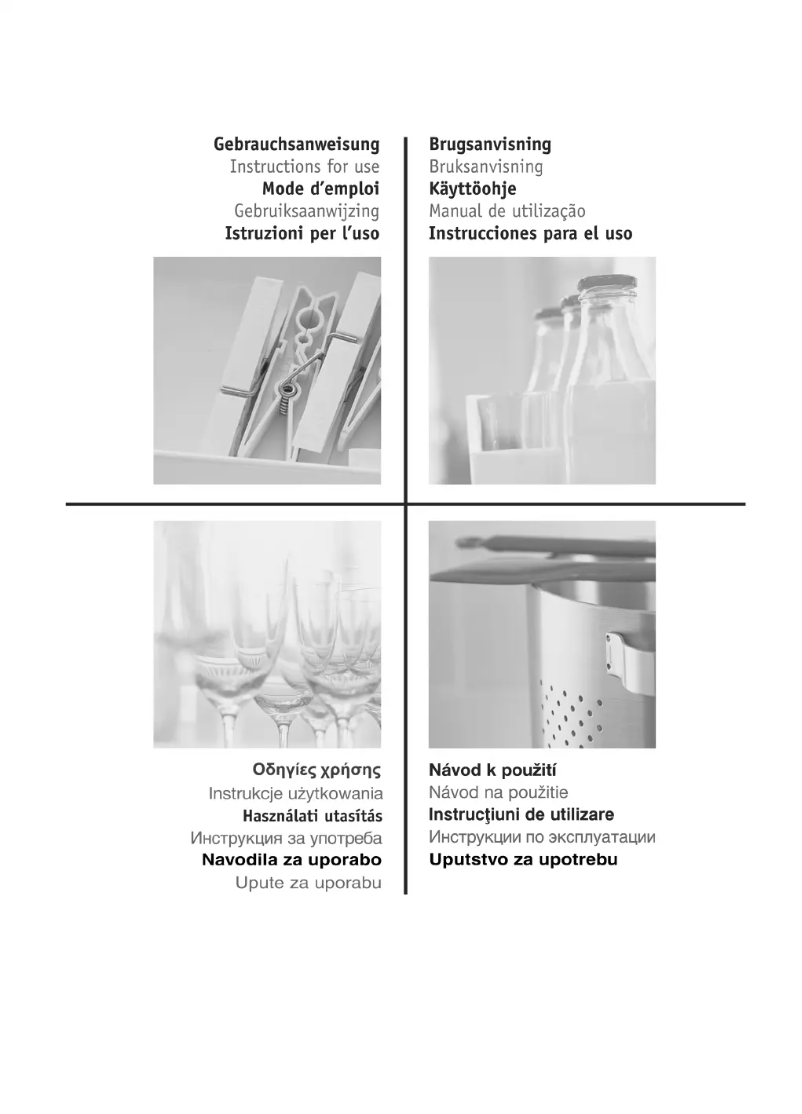 Page n°1 - Manuel utilisateur Bauknecht TRWP 7650