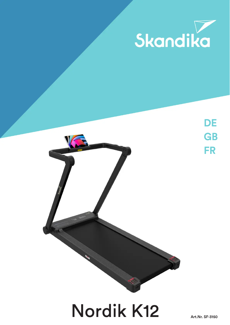 Image de la première page du manuel de l'appareil Nordik K12