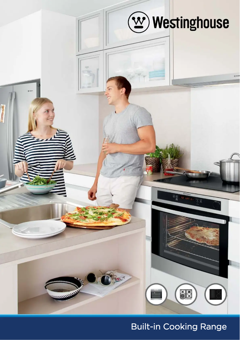 Page n°1 - Manuel utilisateur Westinghouse WHG640SA