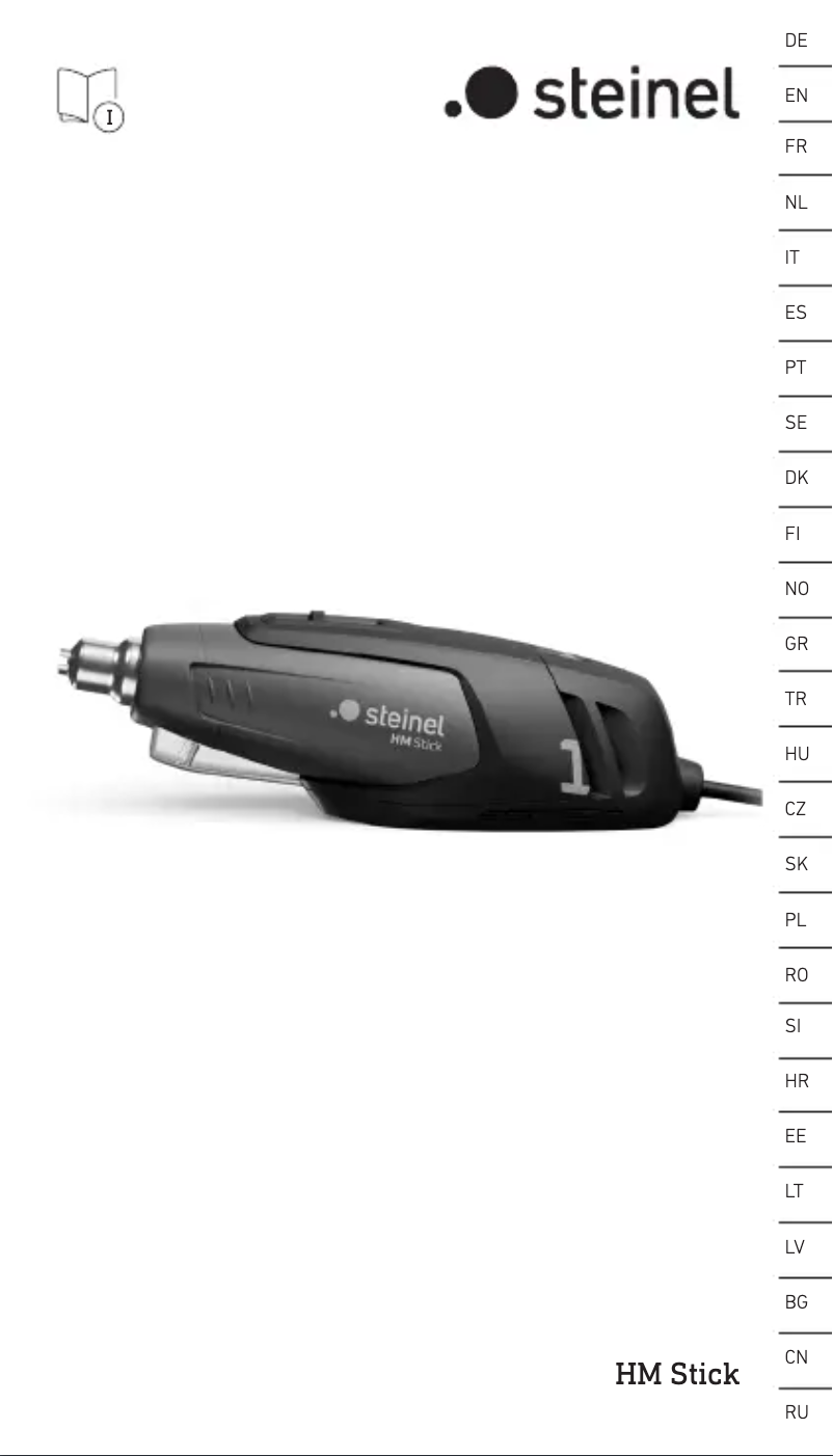 Página 1 del manual Manual de usuario Steinel HM Stick