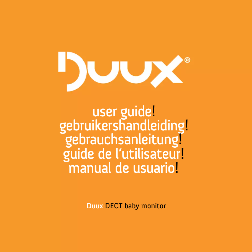 Page n°1 - Manuel utilisateur Duux Digital