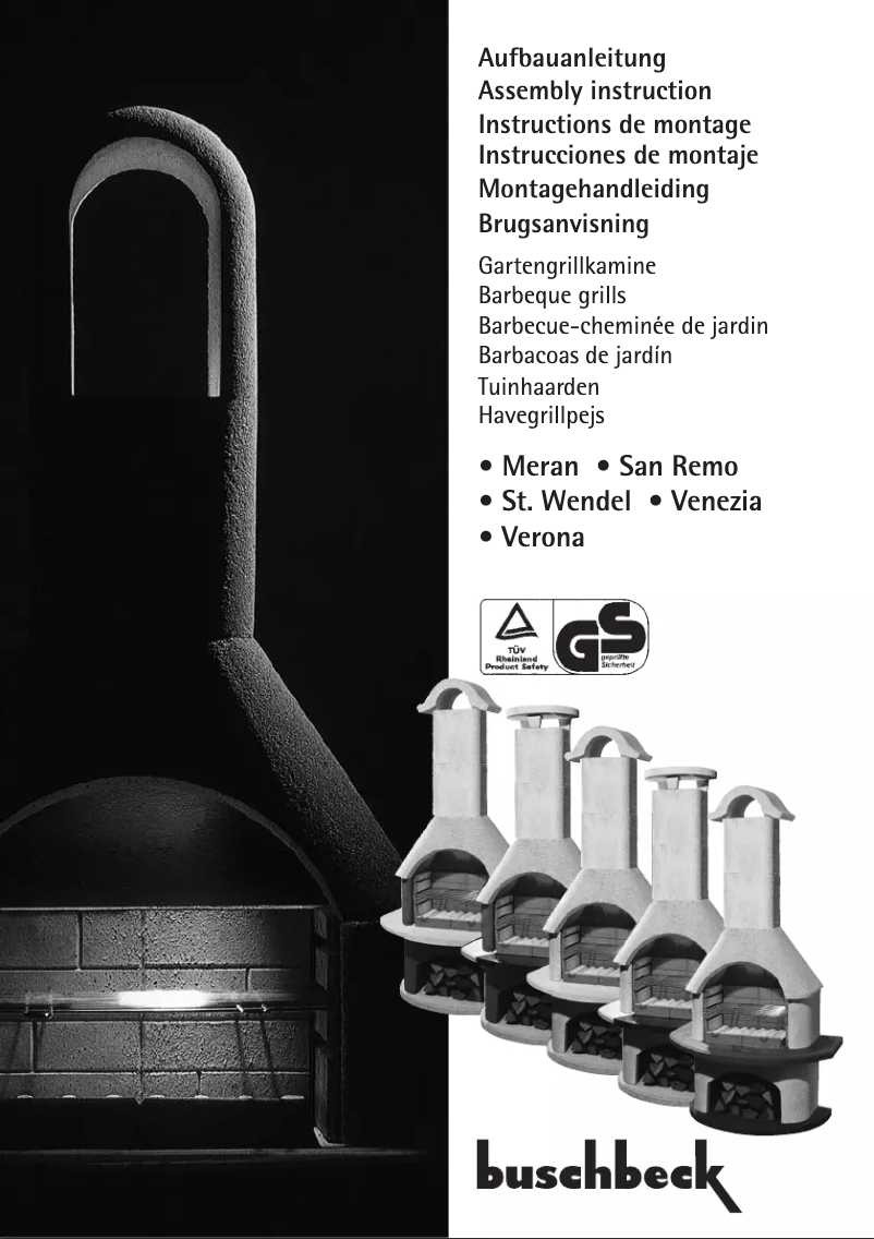 Image de la première page du manuel de l'appareil San Remo