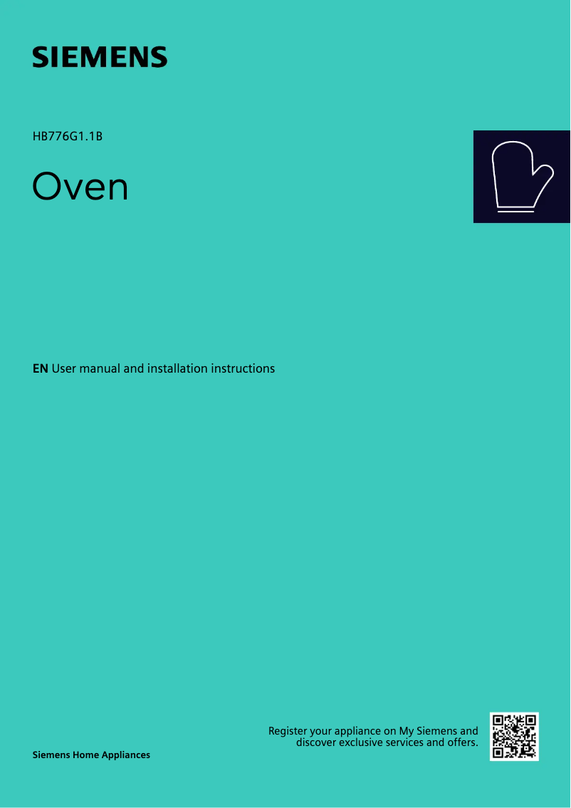 Page 1 de la notice Mode d'emploi Siemens HB776G1B1B