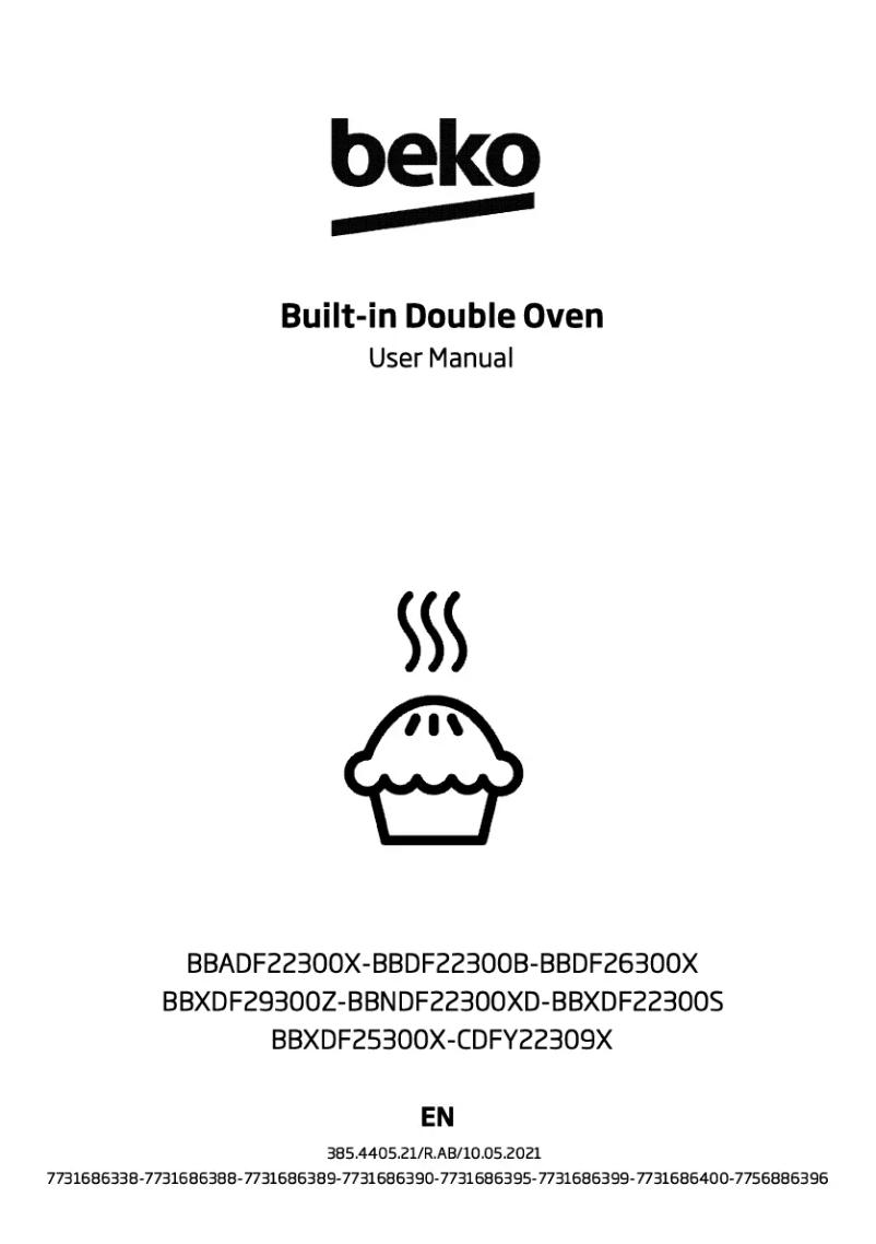 Image de la première page du manuel de l'appareil BBDF26300X