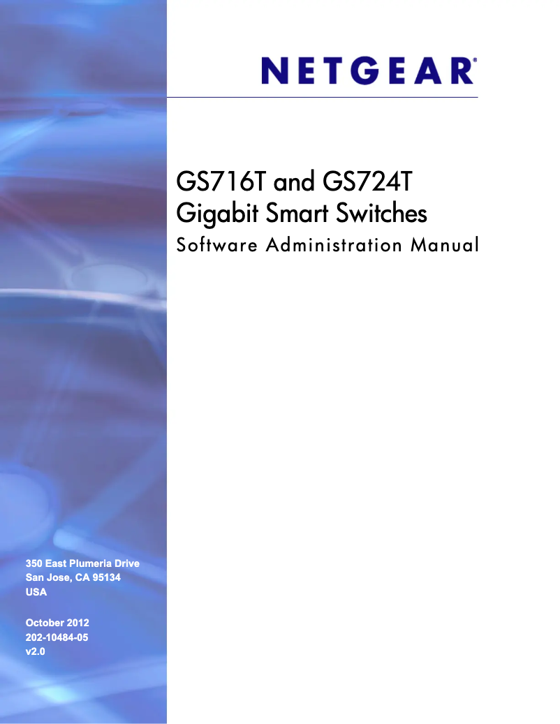 Image de la première page du manuel de l'appareil GS716Tv2