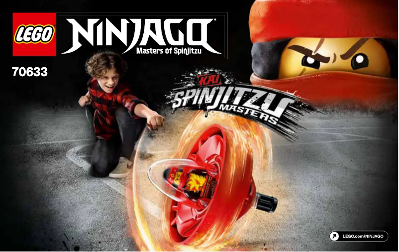 Page 1 of the manual User Manual Lego Ninjago 70633