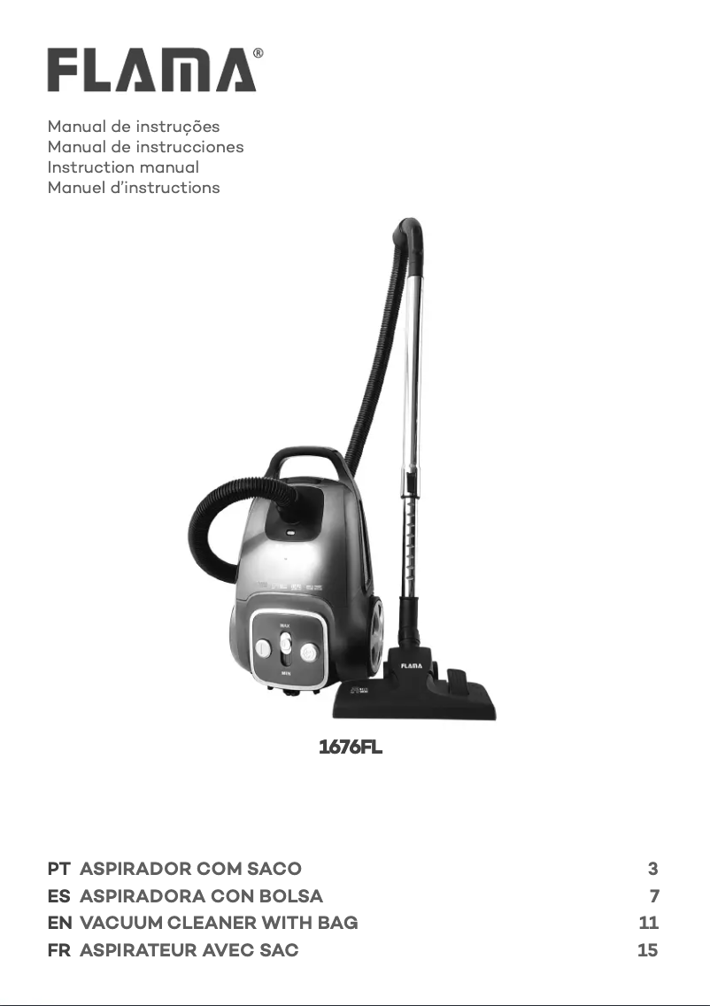 Image de la première page du manuel de l'appareil 1676FL