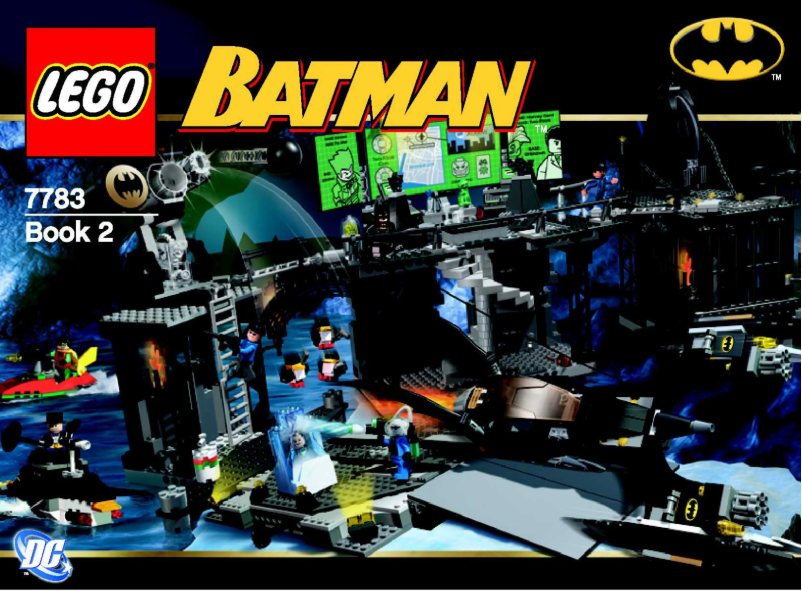 Page 1 de la notice Manuel utilisateur Lego Batman 7783