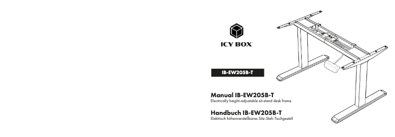 Page 1 de la notice Manuel utilisateur Icy Box IB-TS100-B