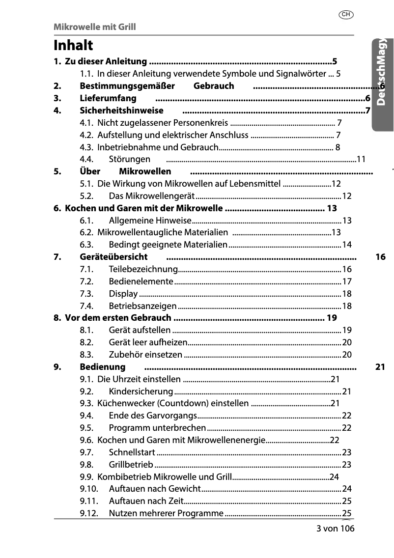 Página 1 del manual Manual de usuario Quigg MD 14482