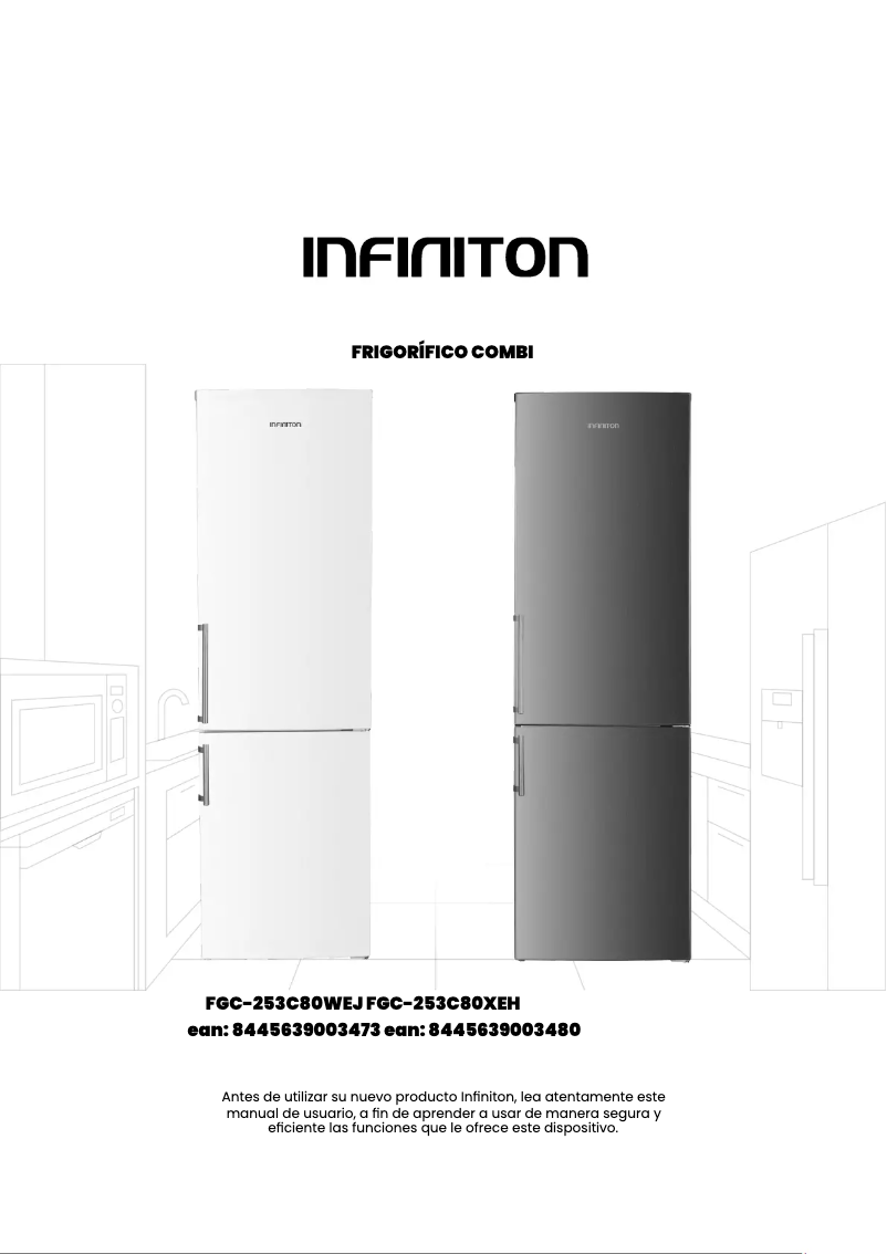 Page n°1 - Manuel utilisateur Infiniton FGC-253C80XEH