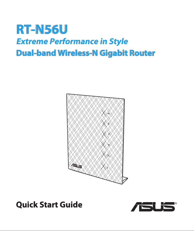 Page 1 de la notice Manuel utilisateur Asus RT-N56U